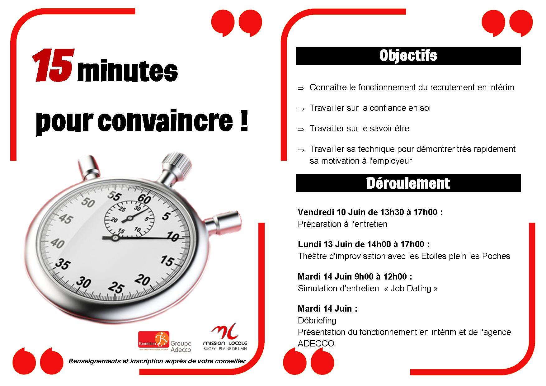 15 min pour convaincre mission locale ambérieu belley mljbpa