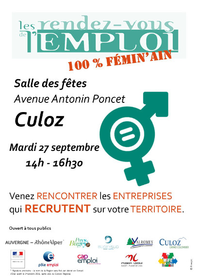 RDV emploi 100% culoz mission locale ambérieu belley mljbpa